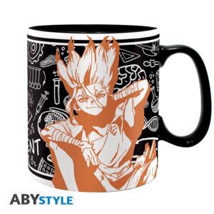 Dr Stone - Tazza - 460 Ml - Senku Ishigami - Con Box