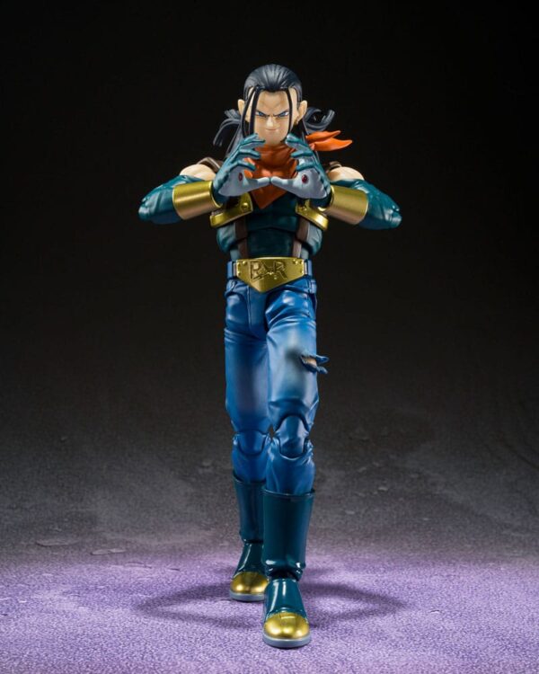 Dragon Ball Gt S.h.figuarts Action Figura Super Android 17 20 Cm Bandai Tamashii Nations
