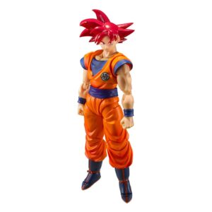 Dragon Ball Super S.h. Figuarts Action Figure Goku Super Saiyan God 15 Cm Bandai