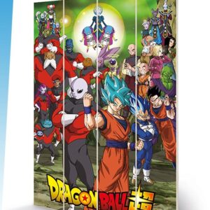 DRAGON BALL TOURNAMENT WOOD PRINT STAMPA SU LEGNO PYRAMID INTERNATIONAL