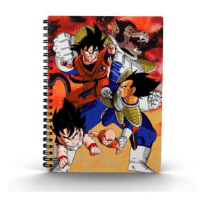 Dragon Ball Z Agenda Con 3d-effect Goku Vs Vegeta Sd Toys