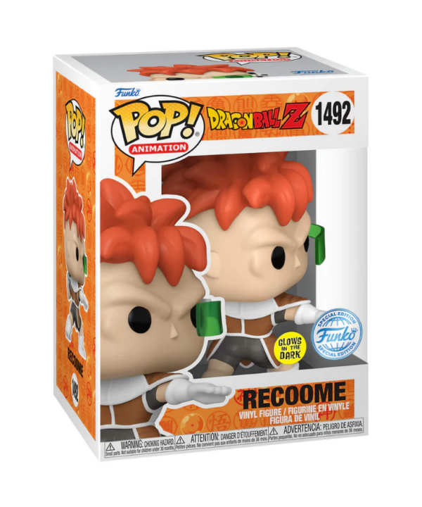 Dragon Ball Z Pop! Animation Figura Vinile Recoome 9 Cm Edizione Speciale Funko