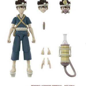 Dr.stone Chrome Action Figura Action Figura Boss Fight Studio