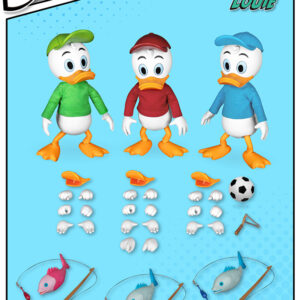 Duck Tales Huey Dewey Louie Dah Action Figura Beast Kingdom