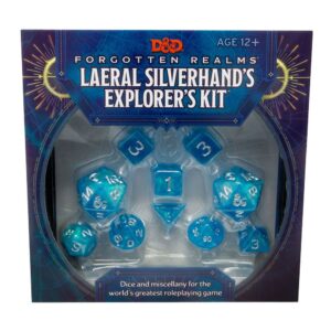 Dungeons & Dragons Forgotten Realms: Laeral Silverhand's Explorer's Kit - Dice & Miscellany English Wizards of the Coast
