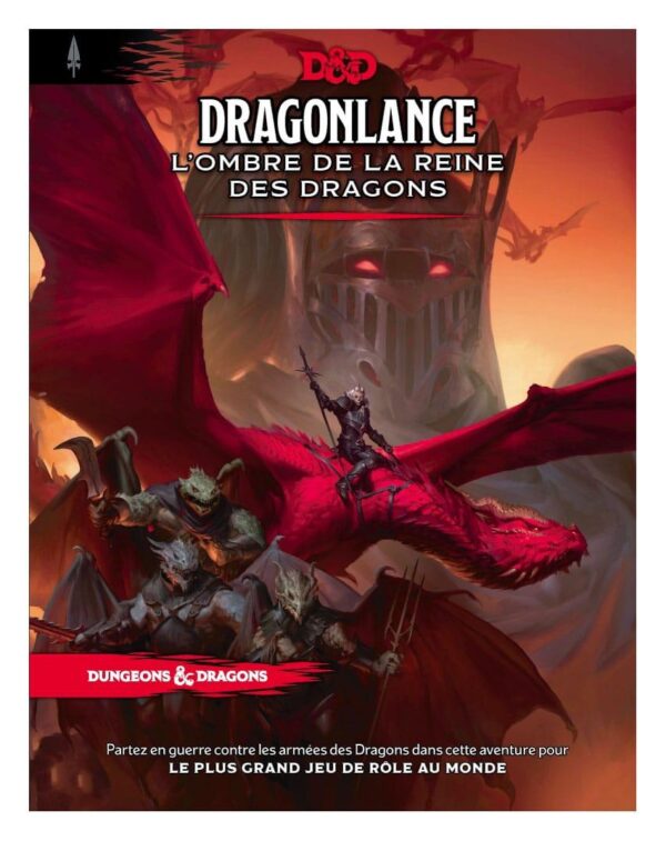 Dungeons & Dragons RPG Adventure Dragonlance: L'ombre De La Reine Des Dragons French Wizards of the Coast