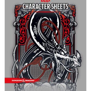 Dungeons & Dragons Rpg Character Fogli (24) English Wizards Of The Coast