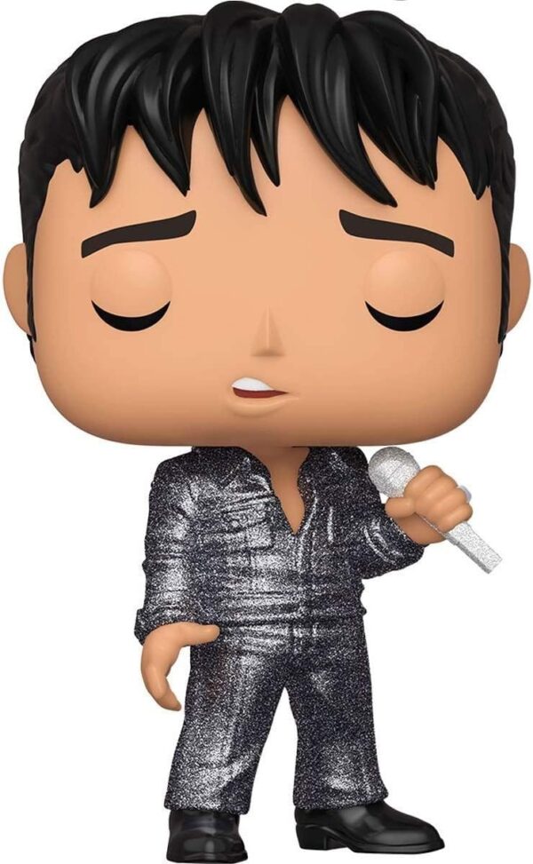 Elvis Presley Pop! Rocks Vinile Figura '68comebackspecial(dglt) 9 Cm Funko