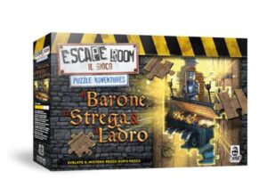 Escape Room - Puzzle - Il Barone, La Strega E Il Ladro Giochi Da Tavolo