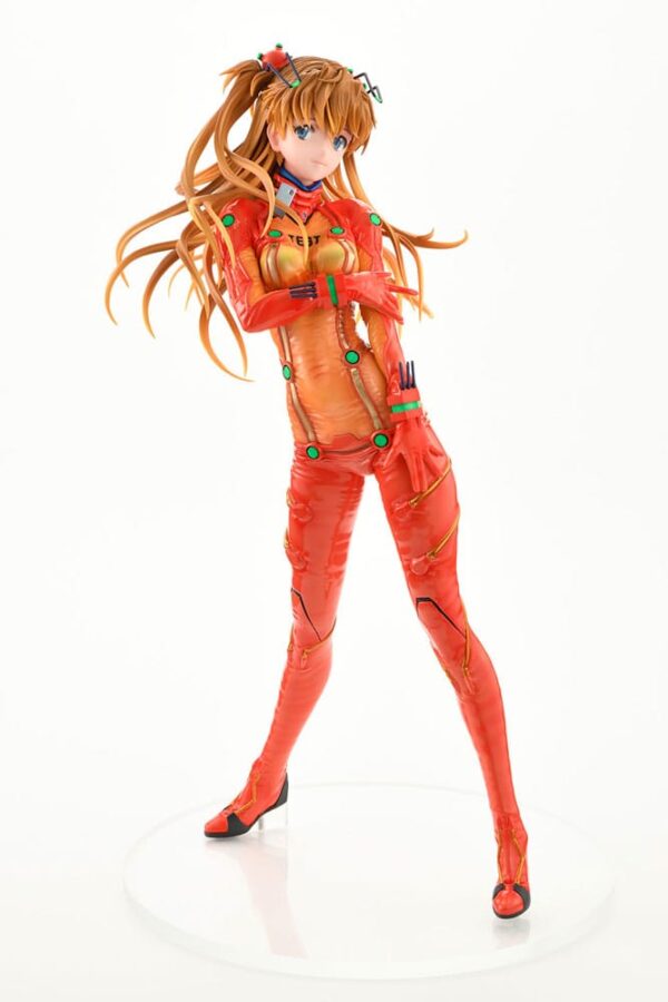 Evangelion 2.0 You Can (not) Advance Pvc Statua 1/4 Asuka Shikinami Langley Test Plugsuit Smile Ver. 40 Cm Bellfine