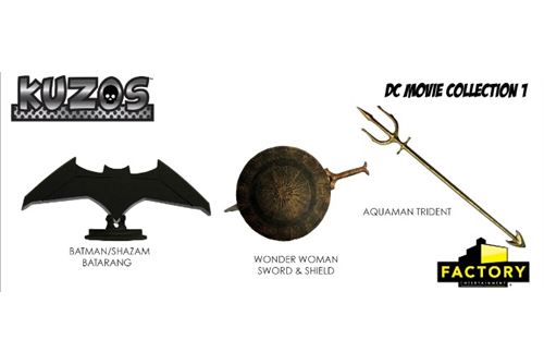 Factory Entertainment KUZOS DC MOVIE REPLICA (SET 3 PCS) REPLICA