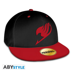 Fairy Tail - Cappellino Cappellino Snapback - Black & Red - Emblem