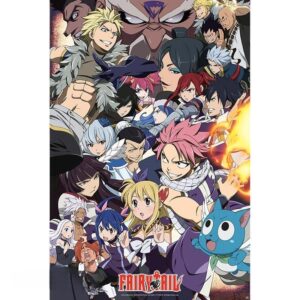 Fairy Tail - Poster "fairy Tail Vs Other Guilds" (91.5x61)