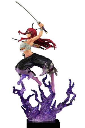 Fairy Tail Statua 1/6 Erza Scarlet Samurai Ver. Shikkoku 43 Cm Orca Toys