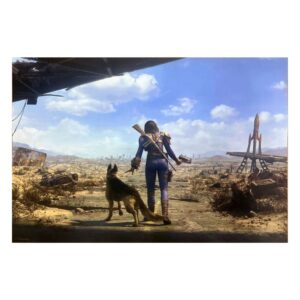 Fallout 4 Art Print Neighborhood Patrol 30 X 40 Cm - Unframed DEVplus