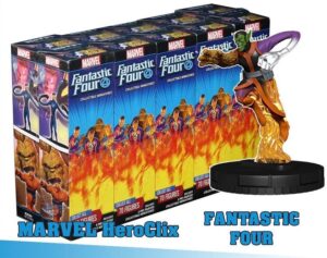 Fantastici 4 Booster Brick Personaggio a Sorpresa Wizkids Scatola Rovinata
