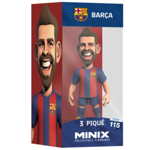 Fc Barcelona Gerard Pique Minix Figura 12cm Minix