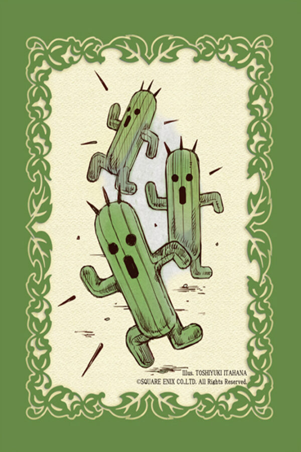 Final Fanatsy Card Game Cactuar Bustine Protettive (60) Square Enix