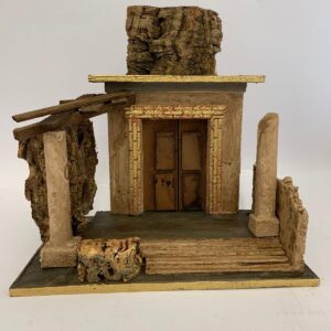 Fontanini 2701 - Capanna n. 545 Vuota per Personaggi da 12 cm Legno