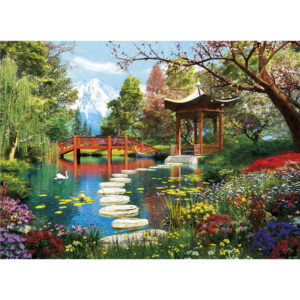 Fuji Garden High Quality Puzzle 500 Pezzi Clementoni