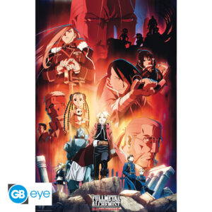 Fullmetal Alchemist - Poster Maxi 91.5x61 - Key Art