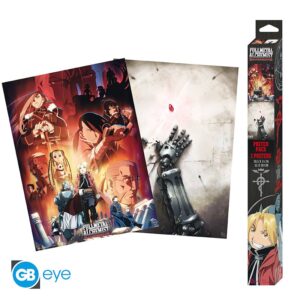 FULLMETAL ALCHEMIST - Set 2 Posters Chibi 52x38 - Series 1