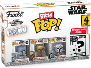 FUNKO BITTY POP 4 PACK STAR WARS THE MANDALORIAN HEAVY STAR WARS THE MANDALORIAN - FUNKO