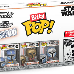 FUNKO BITTY POP 4 PACK STAR WARS THE MANDALORIAN HEAVY STAR WARS THE MANDALORIAN - FUNKO