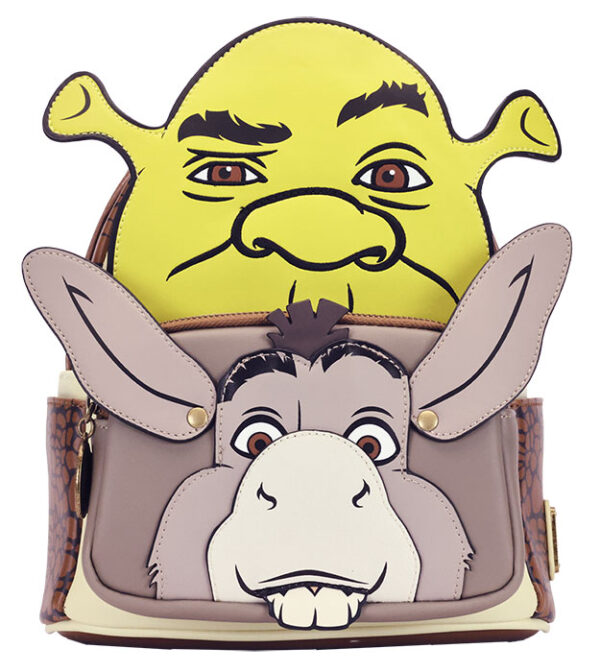 FUNKO LOUNGEFLY MINI ZAINO SHREK & DONKEY MOVIES - FUNKO