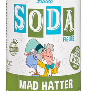 FUNKO SODA ALICE IN WONDERLAND MAD HATTER W/CHASE DISNEY