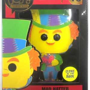 Funko Spilla Alice In Wonderland Mad Hatter Glow Blacklight Disney