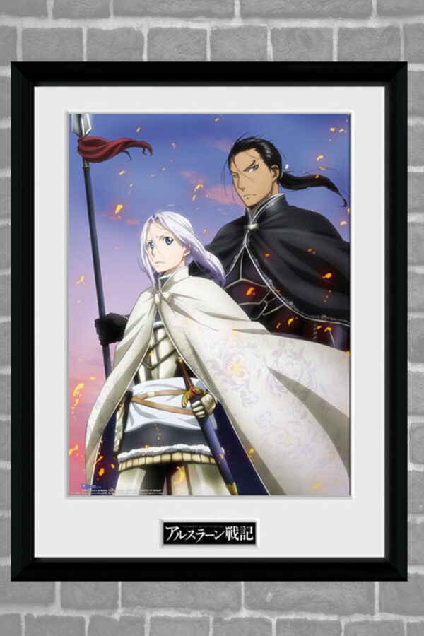 GB EYE THE LEGEND OF ARSLAN EMBERS PRINT STAMPA CON CORNICE