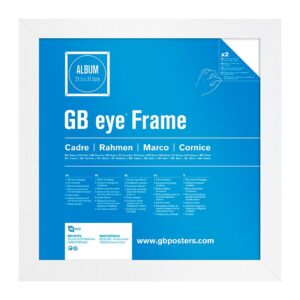 Gbeye - Album & Vinile Frame - White (31.5 X 31.5cm)