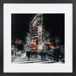 GBEYE - Framed print "Colours of Tokyo by Carmine Chiri" (40x40cm)