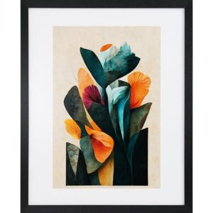 GBEYE - Framed print "In my garden by Treechild" (40x50cm)