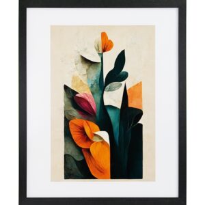 GBEYE - Framed print "In the garden by Treechild" (40x50cm)