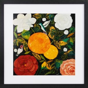 GBEYE - Framed print "Marigold by Isabelle Ri" (40x40cm)