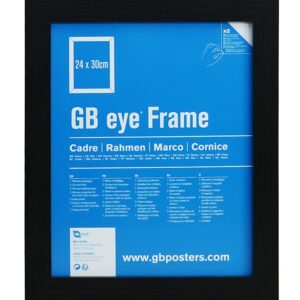 GBEYE - MDF Black Frame - 24 x 30cm -