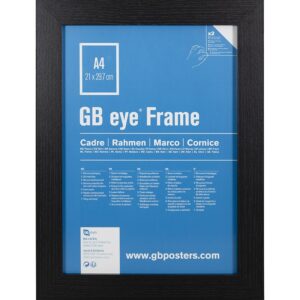 GBEYE - MDF Black Frame - A4 - 21 x 29,7cm -