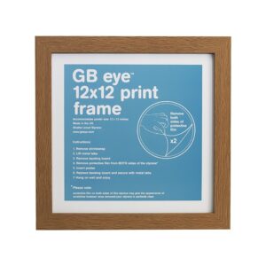 GBEYE - MDF Oak Frame - 30,5 x 30,5cm -