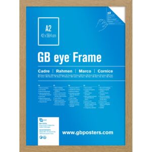 GBEYE - MDF Oak Frame - A2 - 42 x 59,4cm -