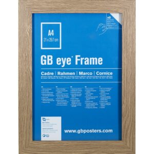 GBEYE - MDF Oak Frame - A4 - 21 x 29,7cm -