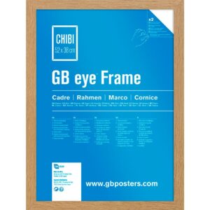 GBEYE - MDF Oak Frame - Chibi 52 x 38cm -