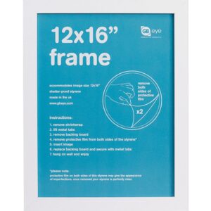 GBEYE - MDF White Frame - 30 x 40 cm - PDC -