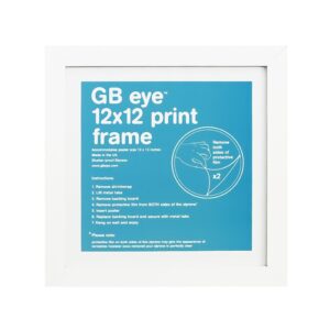 GBEYE - MDF White Frame - 30,5 x 30,5cm -