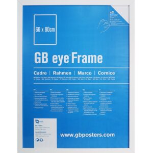 GBEYE - MDF White Frame - 60 x 80cm -