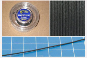 GF9-BATTLEFRONT HOBBY ROUND- BRAIDED ROPE (0.8mm) ACCESSORI