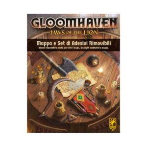 Gloomhaven - Jaws of the Lion Set di Adesivi Rimovibili Gioco da Tavolo in Italiano