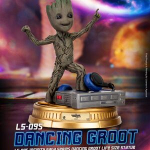 Guardiani Della Galassia 2 Life-size Statua Dancing Groot Heo Eu Esclusiva 32 Cm Beast Kingdom Toys