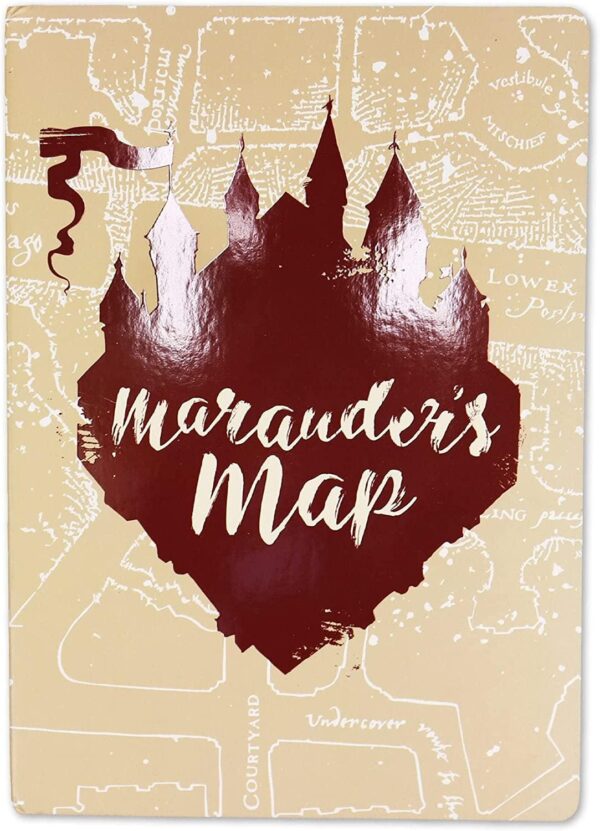 Harry Potter Agenda A5 Flessibile Mappa del Malandrino Half Moon Bay